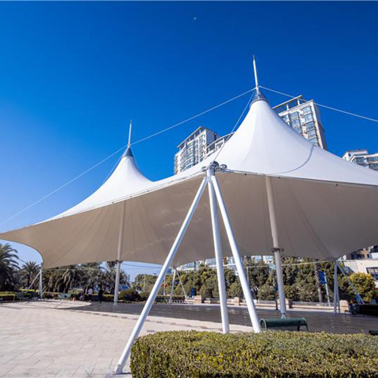 沙河市膜结构景观棚