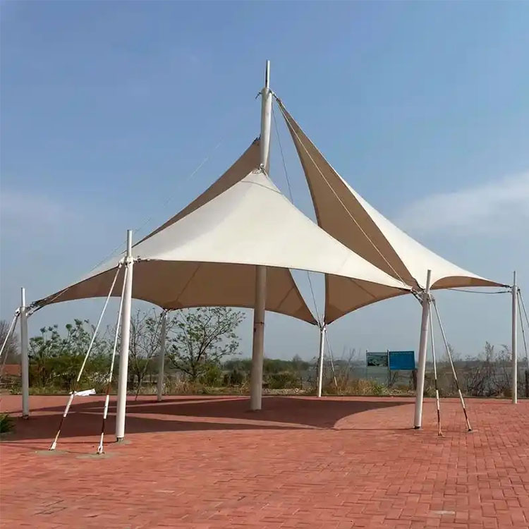 沙河市膜结构景观棚