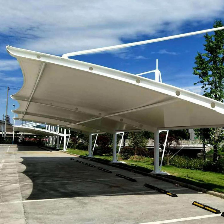 沙河市膜结构汽车棚