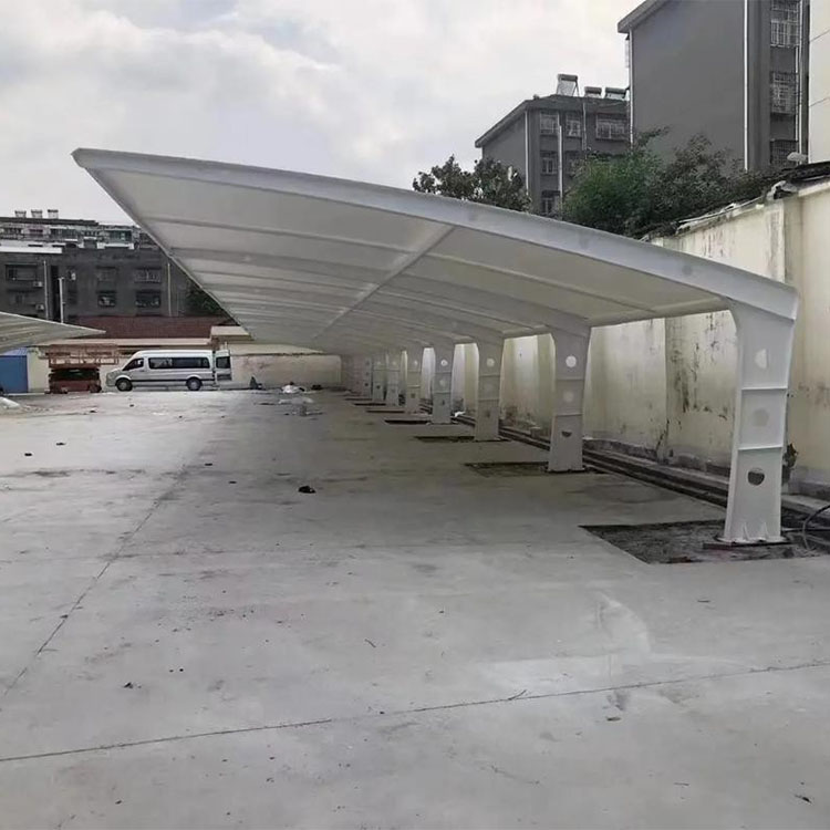 沙河市膜结构汽车棚